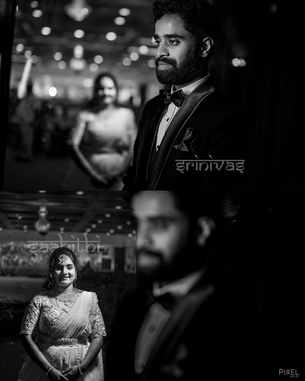 Creating Timeless Black and White Wedding Photography